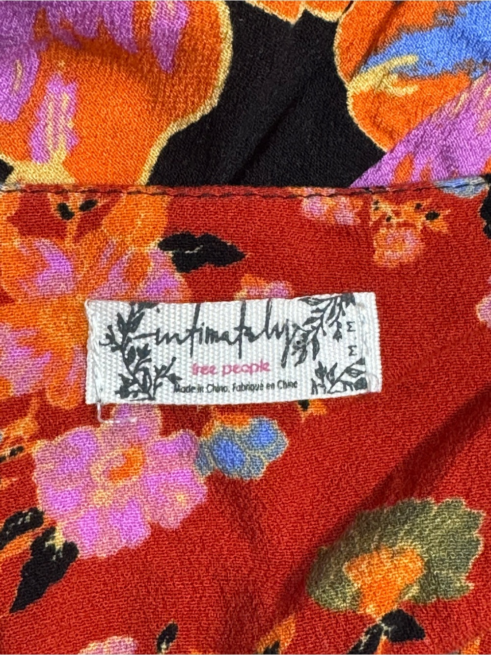 Free People Penny Printed Maxi Bodysuit Dress - Picture 6 of 9